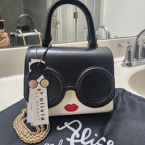 Alice + Olivia KIKI STACE FACE MICRO SATCHEL